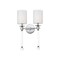 Maxim Lighting Lucent 2-Light Wall Sconce 16108WTCLPN - alternate 1